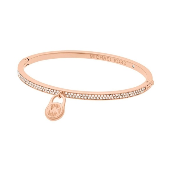 MICHAEL KORS MKJ6990791 Bracelet Padlock Crystals - Picture 1 of 3